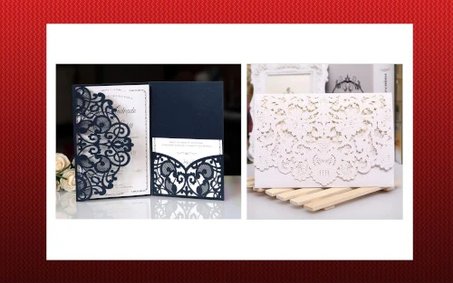 Modèle d'invitation préfabriquée