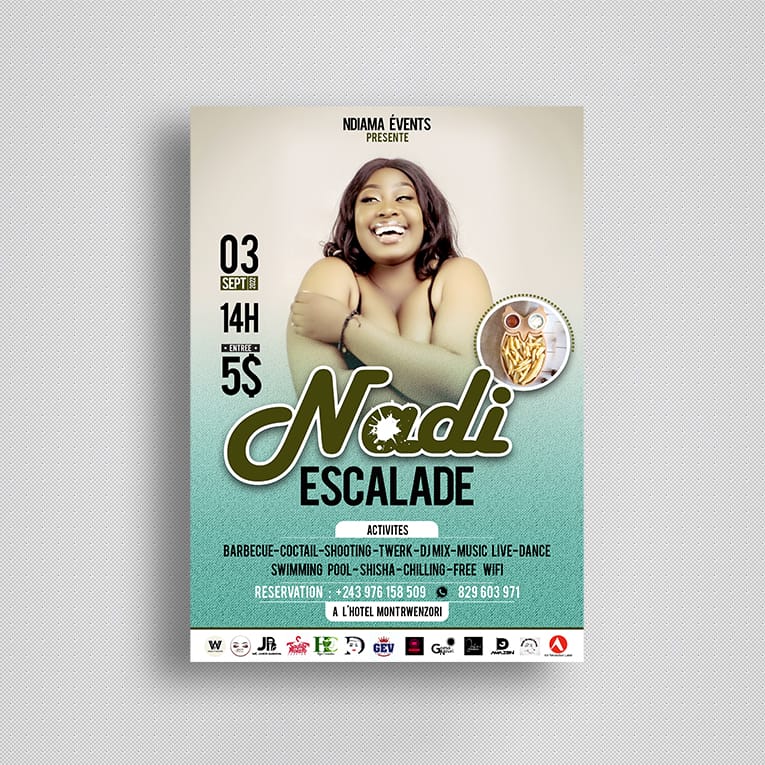 Affiche Nadi Escalade
